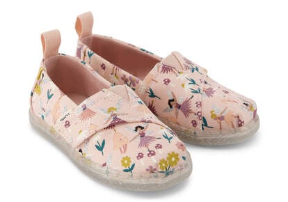 Alpargata Glitter Fairy Garden Toddler Shoe